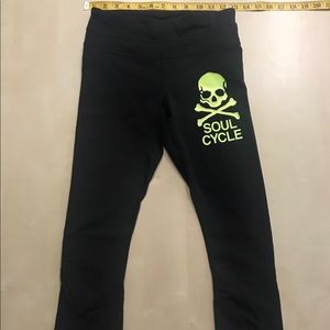 SoulCycle X Lululemon Leggings. Black.